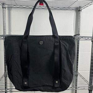 Black Lululemon Large Tote Bag